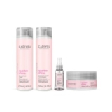 Cadiveu Kit Quartzo Shine Shampoo + Condicionador + Máscara e Óleo em promoção na Shopee