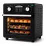 Fritadeira Elétrica Forno Oven 10l Preto 110v Air Fryer Preto 127v por R$ 331,00
