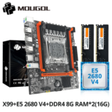 Achamos: Kit Upgrade X99 Mougol Xeon E5 2680 V4 16GB RAM DDR4 por R$ 277,89