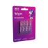 Achamos: Pilha Alcalina AAA Com 8 Unidades Elgin Palito por R$ 9,19