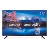 Smart TV AIWA 43” Android Full HD Borda Ultrafina HDR10 Dolby Áudio AWS-TV-43-BL-02-A por R$ 1,49